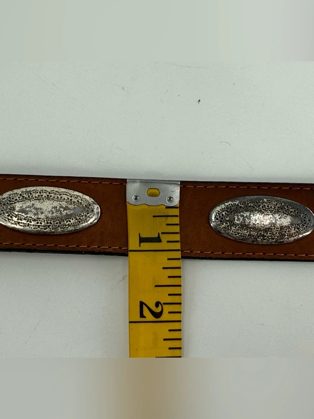Latigo Leather Vintage Tan Brown‎ Leather Belt 32